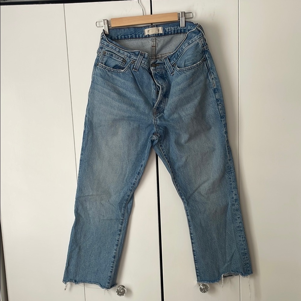 Madewell Blue Bootcut Jeans 31x30